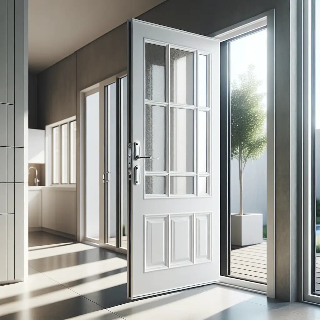 PVC ārdurvis un iekšdurvis